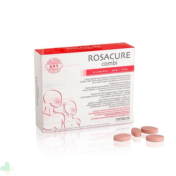 Suplemento Rosacure, para pieles con Rosácea