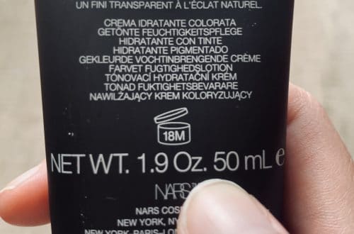 Fecha de caducidad producto cosmético